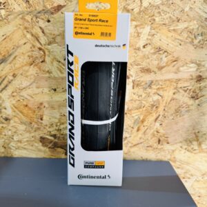 Pneu de estrada Continental Grand Sport Race flexível preto